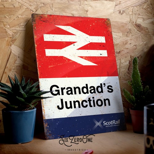 Personalised scotrail station - personalised,