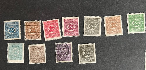 Schleswig stamps lot - schleswig,