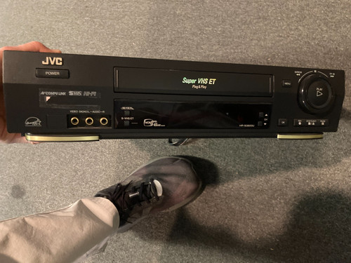 Vcr vhs player jvc s3800u - jvc, hr-s3800u