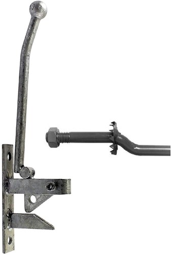 Self locking hunting gate - self-locking,