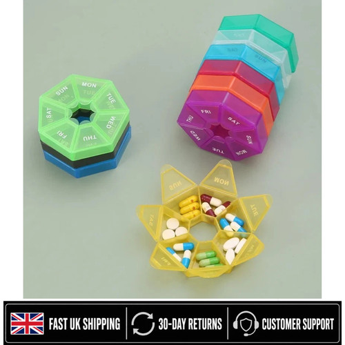Day pill round - 7, box