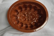 The 1869 Victorian Pottery Terracotta Blancmange/Jelly Mold