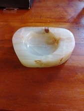 Vintage Onyx Trinket Dish /Ashtray