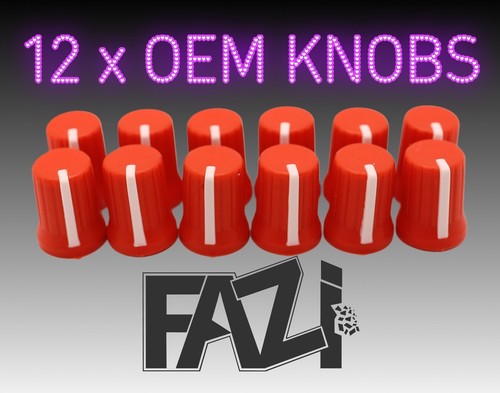 Red oem knobs dj mxer - 12,