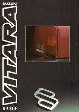 Suzuki Vitara 1992-1993 UK Market Brochure JLX, SE Estate 3-dr & 5-dr, Soft Top