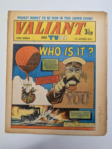 Valiant and tv21 comic - and,