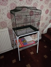 Budgie Cage With Stand And Accessories