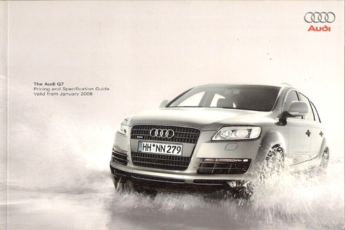Audi 2008 market - q7, uk