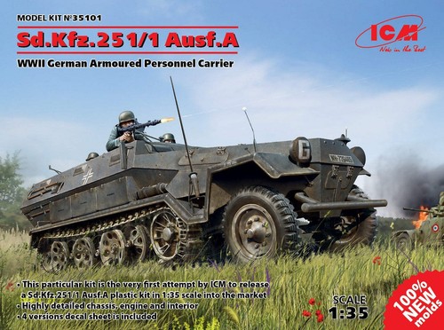 Icm 35101 kfz 251 - icm,