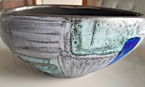Poole pottery oval bowl - pottery....,