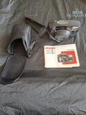 Pentax Zoom 105-R Automatic Compact 35mm Film Camera, ase and Instructions