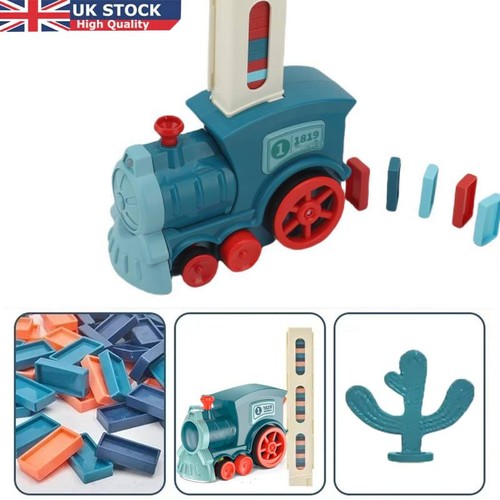 Automatic domino train - domino, toy