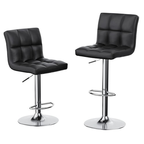 2pcs bar stool leather - stool, pu