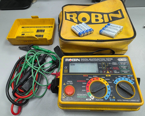 Robin digital rcd testers - robin,