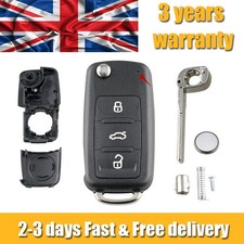 3 Button Remote Key Fob Shell