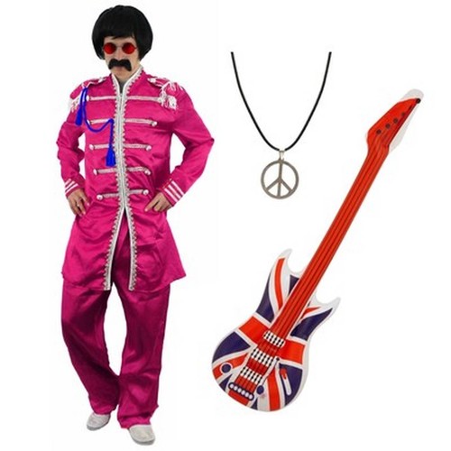 Mens 60s pop sergeant costume - mens,
