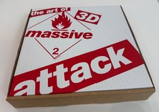 3D &The Art of Massive Attack Box Set SIGNED Robert Del Naja 299/350 not Banksy!