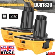 2X For Dewalt Battery Adapter