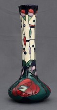 Moorcroft 'Charles Rennie Mackintosh' Vase (99/8) by Designer Rachel Bishop 1st
