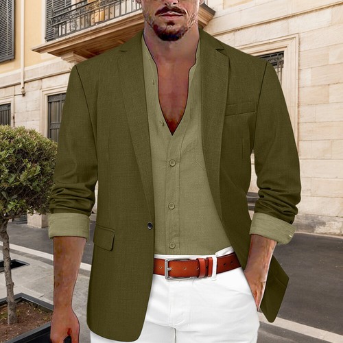 Mens summer thin blazer - summer,