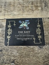 Vintage Far East playing cards