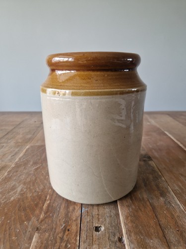 Antique two tone salt - antique, two-tone