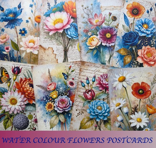 Flowers watercolour art - watercolour, art-