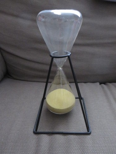 Modern hour glass sand timer - modern,