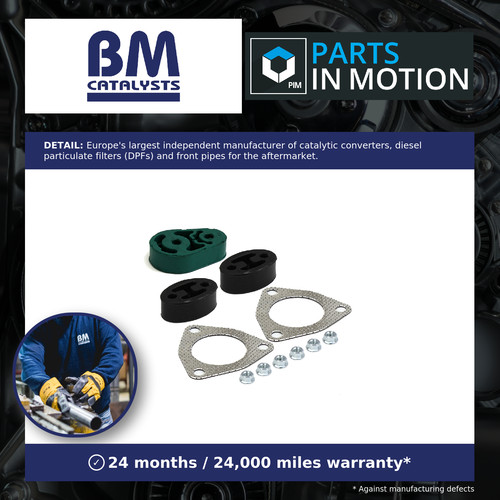 Exhaust pipe fitting kit - exhaust,