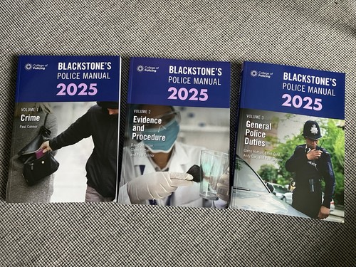 Blackstone police manuals - police,