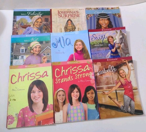 American girl book lot - american,