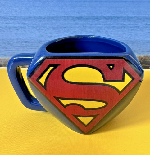 Comics superman shaped mug - shaped,