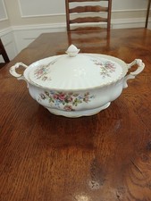 Royal Albert Moss Rose lidded