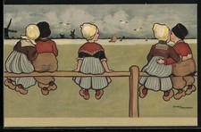 Artist postcard Ethel