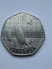 Olympic Sailing 50p Coin