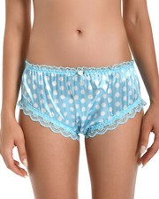 Satin Frilly Lace Sissy French Knickers Briefs Panties
