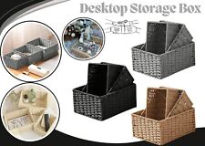 Wicker Basket Hamper Bamboo Gift Basket Box Christmas Display Storage Basket