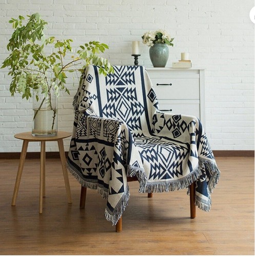 Boho sofa blanket - boho,