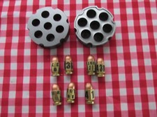 BULLET DICE SET  REVOLVER CASE
