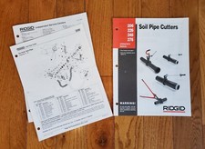 RIDGID SOIL PIPE CUTTER