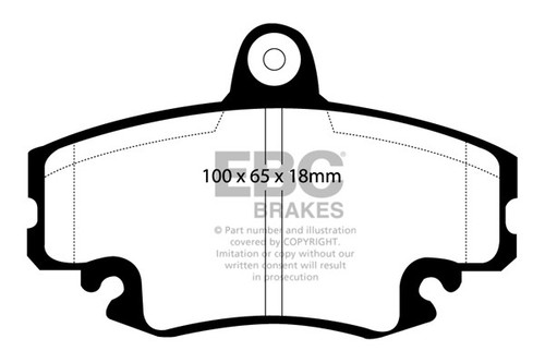 Ebc yellowstuff front brake - ebc,