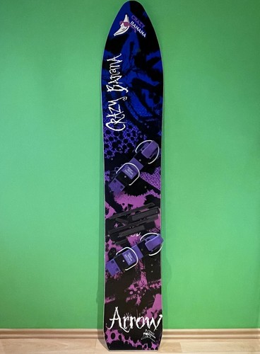 Crazy banana snowboard 80s - banana,