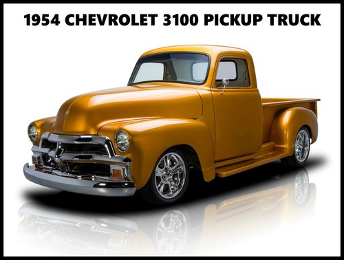 1954 chevrolet 3100 - 3100, pickup