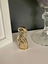 Victorian Novelty Figural Collectable Brass Gladstone Vesta Case Match Safe