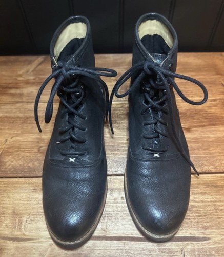 Sebago size black boots - uk,