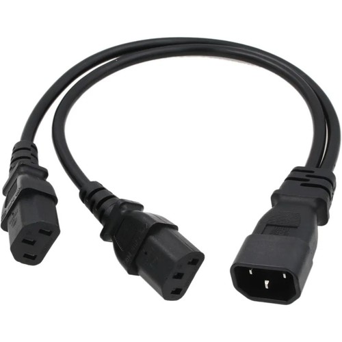 30cm iec mains splitter - iec,