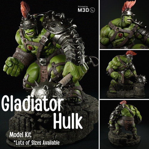 Gladiator hulk resin figure - gladiator,