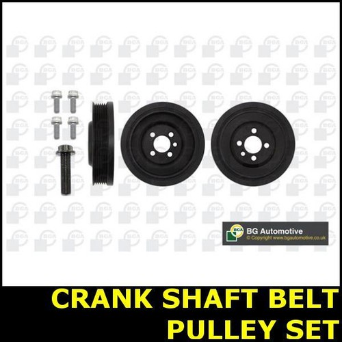 Crank shaft belt - shaft, pulley