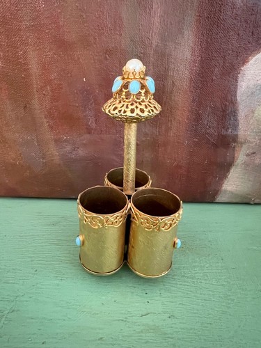 Vintage mirella gilded - mirella?gilded, footed