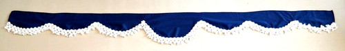 Front window blue - window, curtain